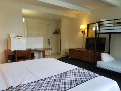 Room, Multiple Beds, Non Smoking | In-room safe, desk, iron/ironing board, rollaway beds