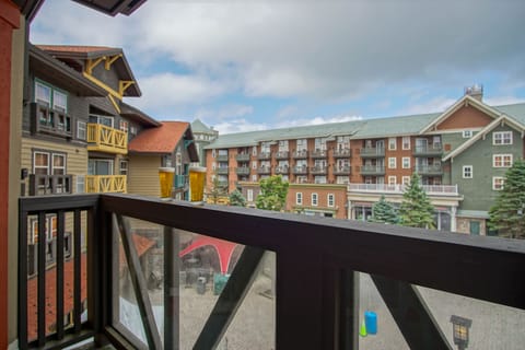 The view of the Village from the balcony.