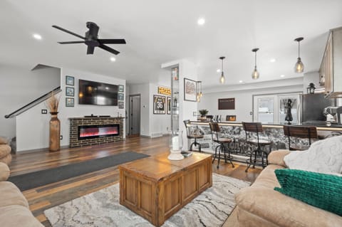 Open concept living room