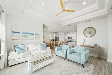 Open floor plan allows for comfort, conversation, and ease of movement