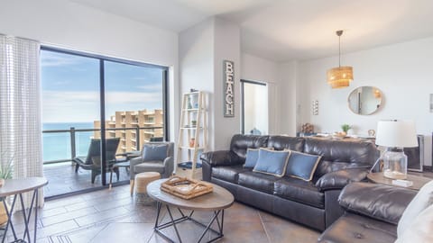 Lots of space in the living room.