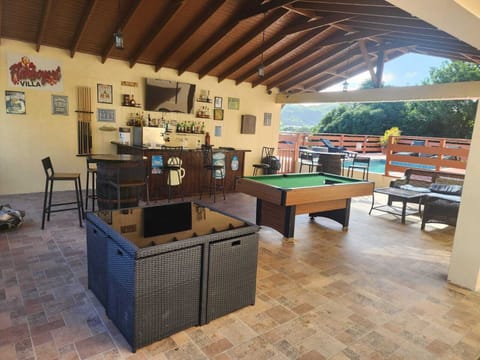 Pool Table by the bar