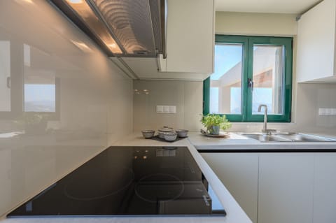 Gallery Apartment,near beach,shared pool, South Crete, Kitchen