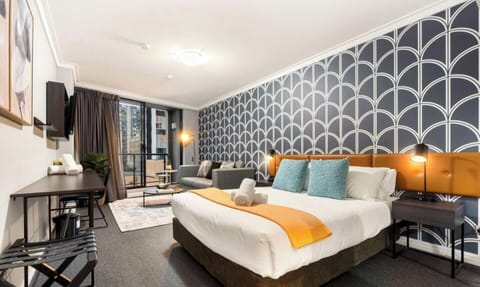 Comfortable sleeping space with clean linens provided