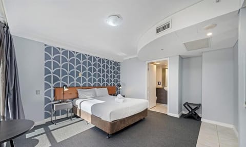 Clean and comfy bedroom