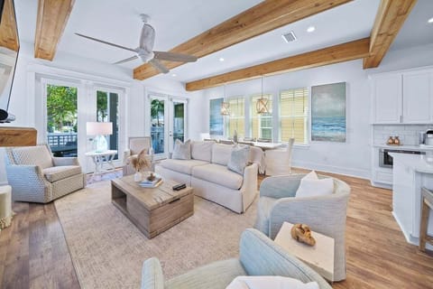 Roomy elegance designed for connection and comfort.