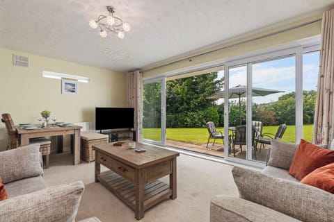 Short walk from beach and village, parking