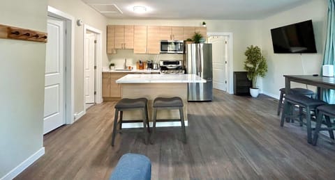 Kitchen and Living room