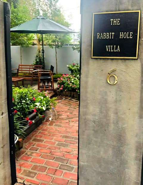 Entry to private courtyard