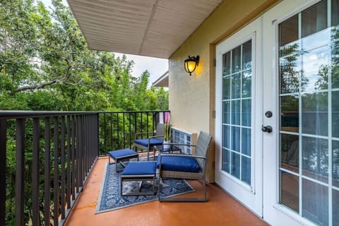 Unwind in comfort on this peaceful balcony, perfect for quiet afternoons or sunset relaxation.