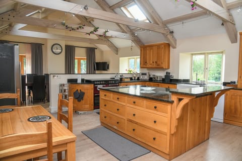 Family Cottage | Private kitchen | Microwave, oven, stovetop, dishwasher