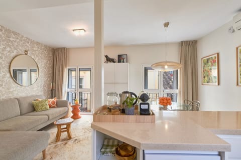 Comfort Duplex | Living area | 50-inch LCD TV with cable channels