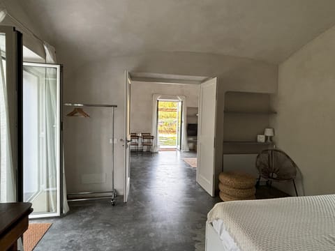 Bedroom and door to the Living Room