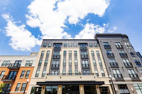 The front entrance view