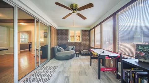 Game Room: This bright and airy space is created for you to breathe and relax.