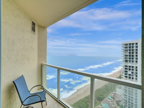 Experience the breathtaking beach view right from balcony.