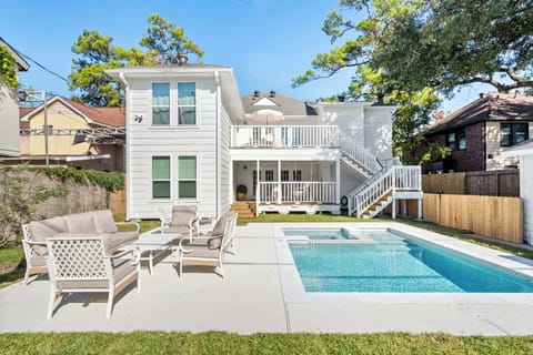 Heated pool set at a perfect 90°F, ideal for enjoyment.