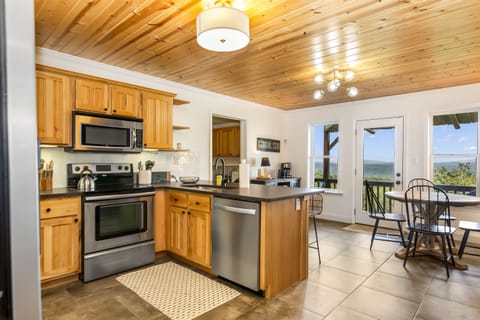 Eat-In kitchen with year round mtn views