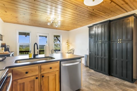 Spectacular views from kitchen