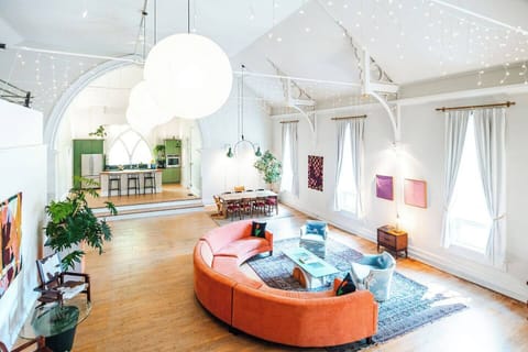 The breathtaking living area.