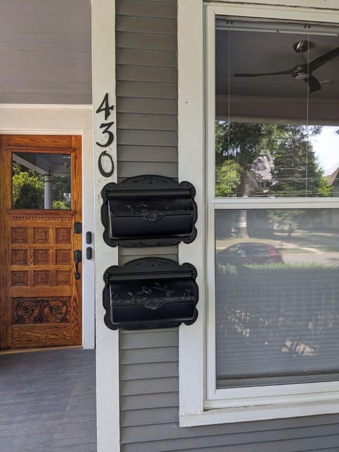 2024 Refinished the original 1891 House Front Door