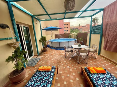 Family Apartment, City View | Terrace/patio