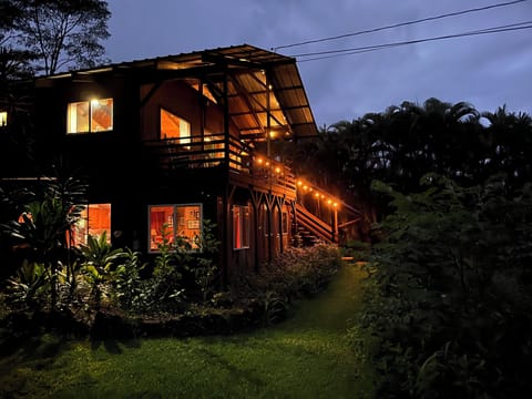 Home at night