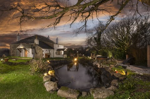 View of property from the garden - Worvas Counthouse