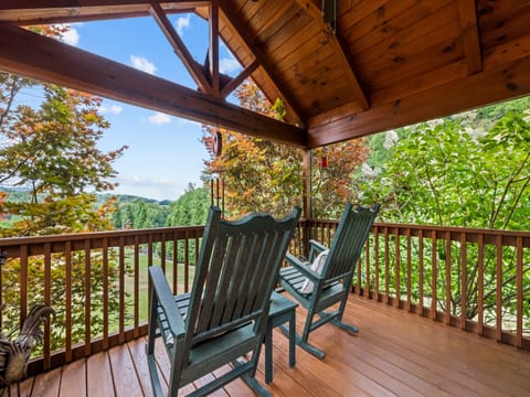 Cabin 2 Porch View