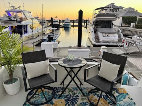 Sunrise on the deck