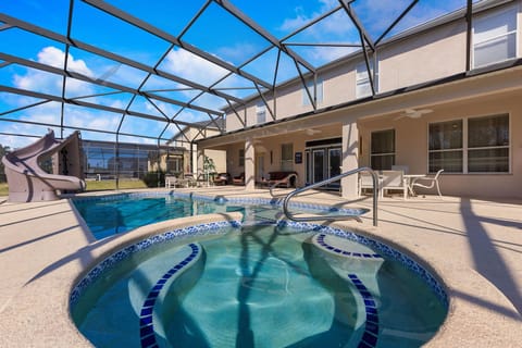 Cool off in your own private pool surrounded by lounge chairs and sunshine — the ultimate Florida escape.