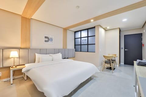 Standard Double Room | Premium bedding, desk, laptop workspace, soundproofing