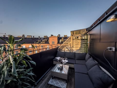 Balcony from the master bedroom