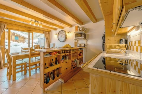 Kitchen and dining area