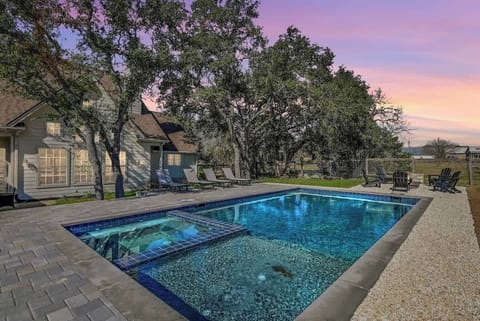 Take a refreshing dip in the cool waters of the pool or soak in the soothing warm bubbling water of the hot tub.