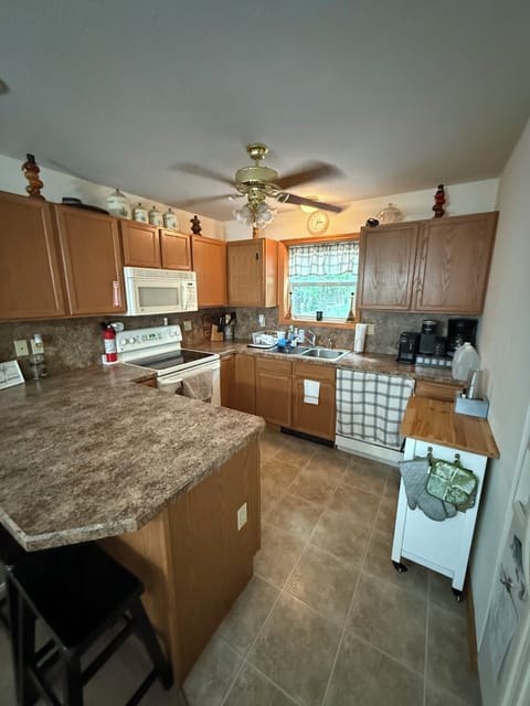 Interior:  Kitchen Area. 