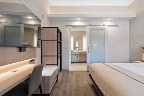 Room, Roll-in Shower, Non Smoking | Iron/ironing board, free WiFi