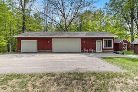 The Studio doesn't include the garage area.