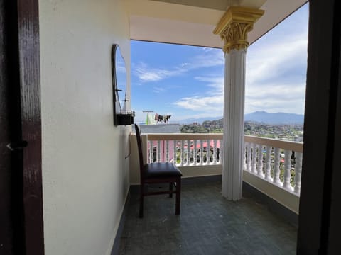 Double or Twin Room, Balcony, City View | Terrace/patio