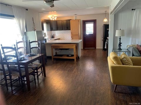 View of Dining and Kitchen