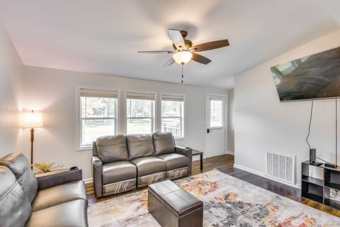 Sawyer Vacation Rental | 2BR | 1BA | 4 Steps Required | 1,100 Sq Ft