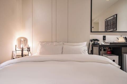 Standard Double Room | Down comforters, blackout drapes, free WiFi, bed sheets