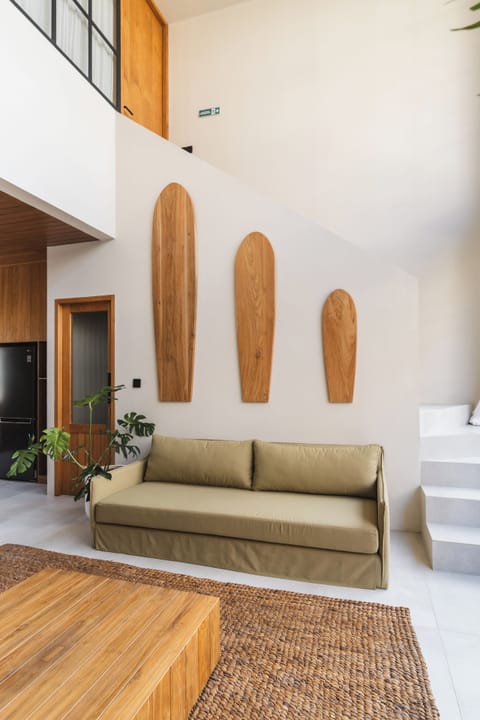 Deluxe Villa, 1 Bedroom, Non Smoking | Living area | 65-inch Smart TV with digital channels