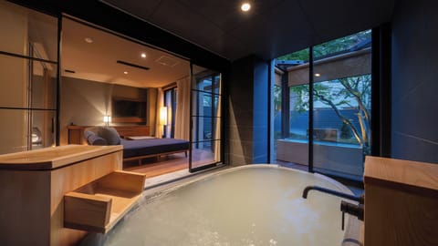 [Shinshun no Kago Suite] with Private Saune | Bathroom | Free toiletries, hair dryer, slippers, towels