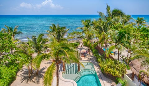 Rooftop Views of the Caribbean Sea