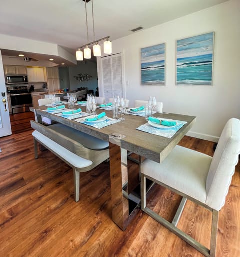 Dining room on the 2nd level.