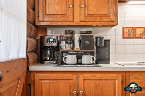 Regular and Keurig coffee makers