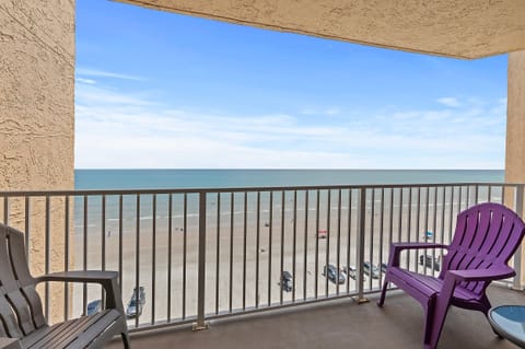 Enjoy stunning ocean views from your private balcony, perfect for morning coffee or evening relaxation.