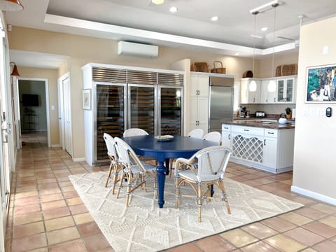 updated dining into kitchen