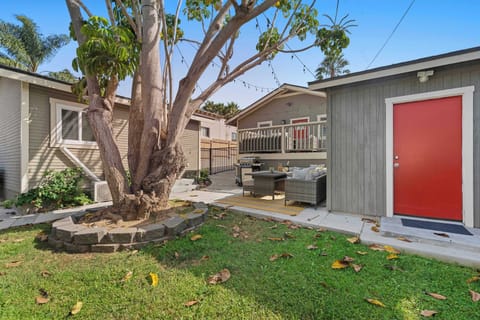 Laundry Room Shared with the other two units (Red door on the right)